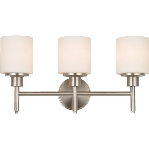 Seasons Aubrey 21.5 In. 3-Light Incandescent Bath Vanity Fixture