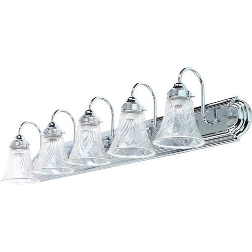 Seasons 36 In. 60w 5-Light Incandescent Bath Vanity Fixture
