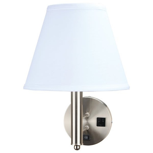 Arkansas Lighting 6190ssn-1 12.5 In. Incandescent Wall Sconce