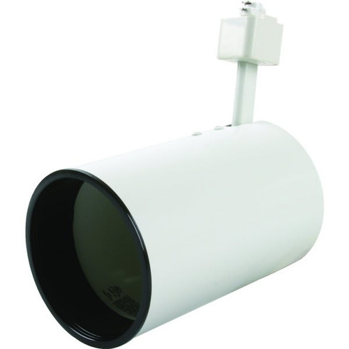 Satco R-30/Par-30 Track Light Head, White