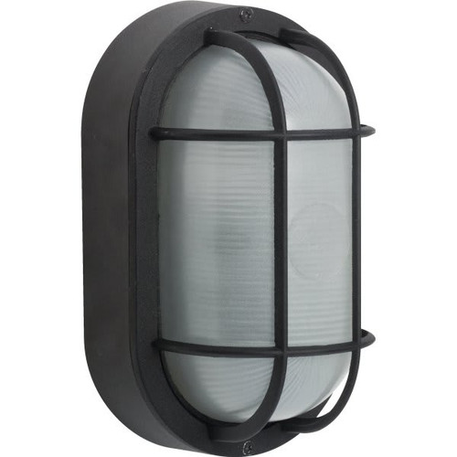 Seasons 8-1/2 In. Outdoor Led Nautical Wall Fixture, 3000k (Black)