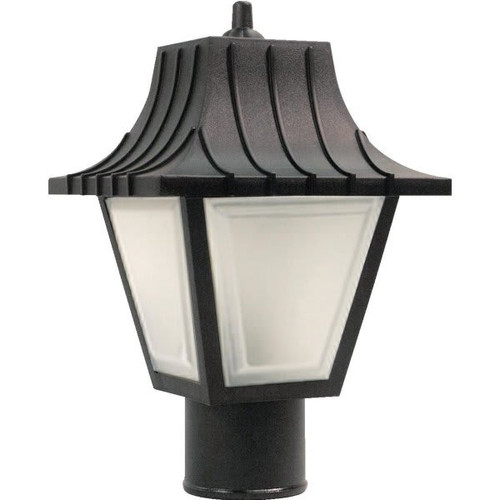Hds#326782 13w Square Lighting Post Cap (Black)