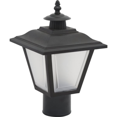 Hds#326786 13w Square Lighting Post Cap (Black)
