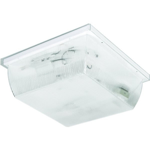 10.5 In 16 Watt Outdoor Led Flush-Mount Ceiling Light (White)