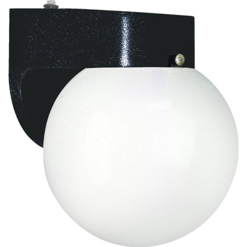 8 X 6 X 8 In. Incandescent Outdoor Wall Sconce (Opal)