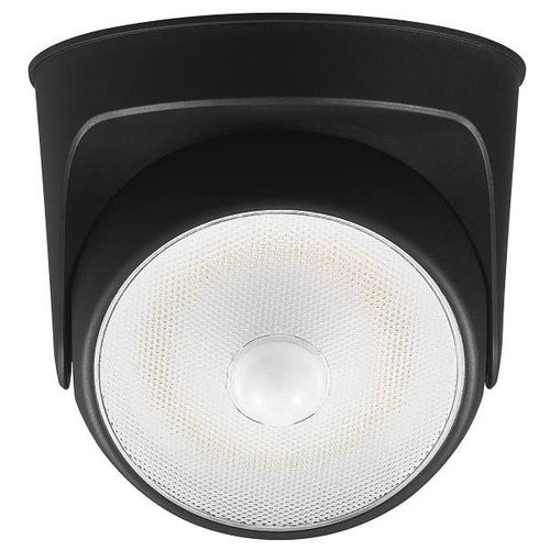 Globe Electric Battery Motion Led Security Orb Light Black 160 Degree 15ft