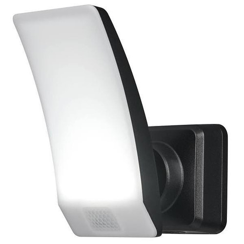 Globe Electric Battery Motion Led Security Arc Light Black Plastic