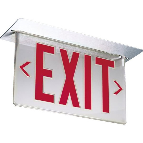 Lithonia Lighting Precise Red/Clear Single Face Panel Assembly LED Exit Sign Lrp 1 Rc 120/277 Pnl