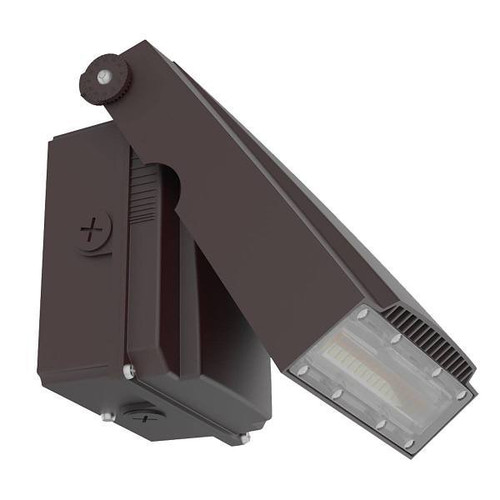 Ledone 100w Eq Integrated Led Dusk To Dawn Adj Wall Pack Light 3000k/4000k/5000k