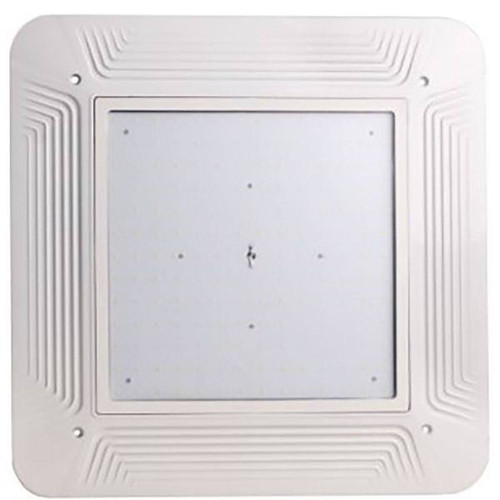 Ledone 500w Equivalent Integrated Led White Water Resistant Canopy Light, 5000k