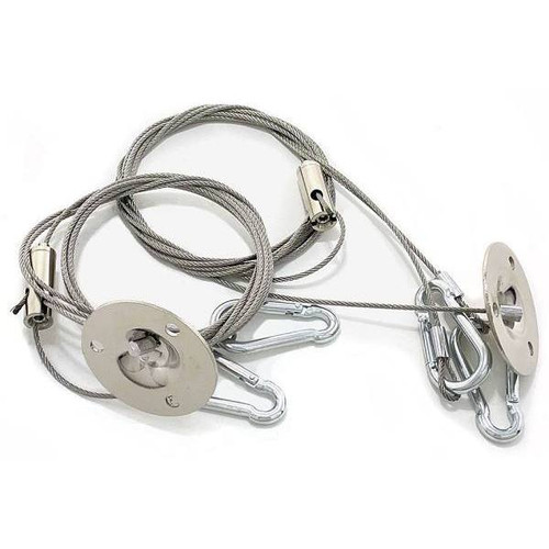 Ledone Panel Hanging Kit For 1 Ft. X 4 Ft. Integrated Led Panel Light