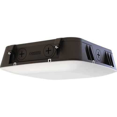 Lithonia Lighting Cny Adjustable Lumens, Switchable Cct Canopy Fixture, 120-347v