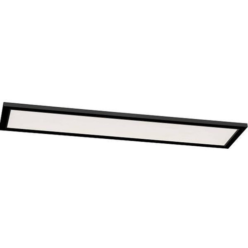 Afx Lugano 48 In. LED Ceiling Flat Panel 120-277v Adjustable CCT (Black)