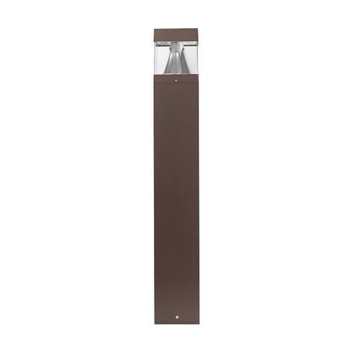 Liteco Outdoor LED Bollard, Tunable Color Temp And Lumen Output, Bronze