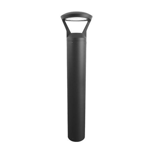 Liteco Walkway LED Bollard, Tunable Color Temp And Lumen Output, Black