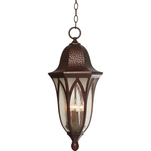 Designers Fountain Berkshire 11 X 25.25 In. 4-Light Outdoor Lantern (Burnished Antique Copper)