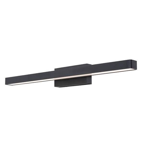Afx Brock 24" LED Vanity Sconce, 1200 Lumens, 5 Cct, 25 Watts, Black