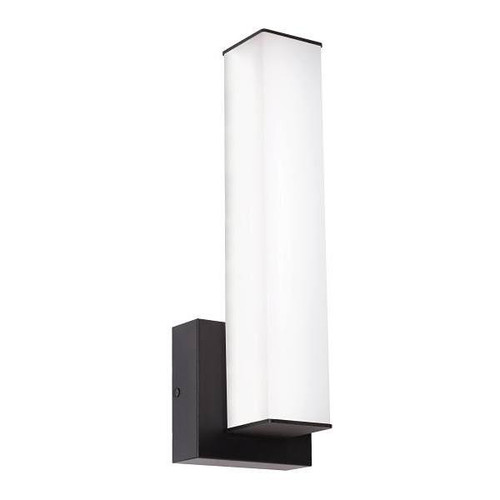 Afx Tad 14" LED Sconce, 1100 Lumens, 5 Cct, 120-277v, 12 Watts, Black