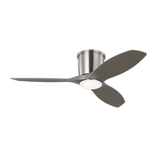 Generation Lighting Titus 44" LED Silver Ceiling Fan With Silver Blades, Remote