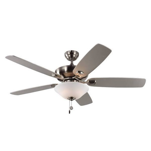 Generation Lighting Colony 52" LED Silver Ceiling Fan With Reversible Blades
