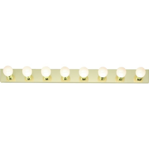 Satco 48 In. 8-Light Incandescent Bath Vanity Fixture