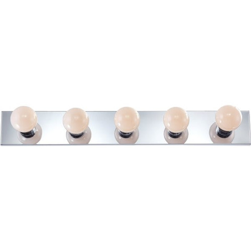 Satco 30 In. 5-Light Incandescent Bath Vanity Fixture