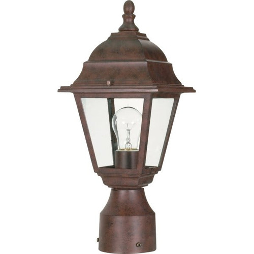 Satco Briton 60w Lighting Post Cap (Bronze)