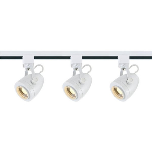 Satco Nuvo White 3000k 12w Led 36 Degree Pinch Back Track Lighting Kit