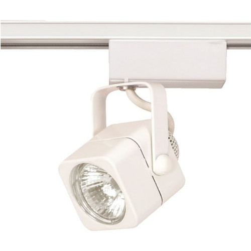 Satco Nuvo White One-Light Mr16 12v Square Track Head