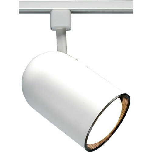 Satco Nuvo White One-Light R30 Bullet Cylinder Track Head