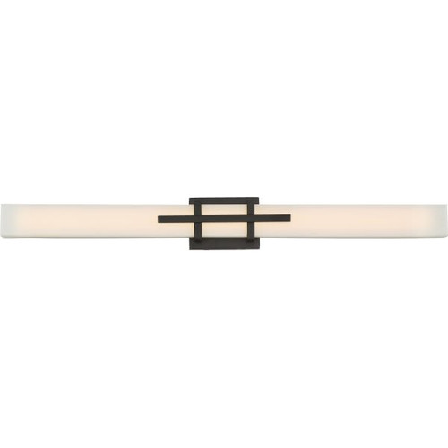 Satco 62/876 Grill 4 In. 1-Light Led Wall Sconce