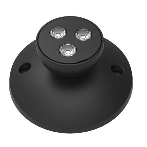 Halco Emergence LED Single Remote Round Head, Indoor, Black