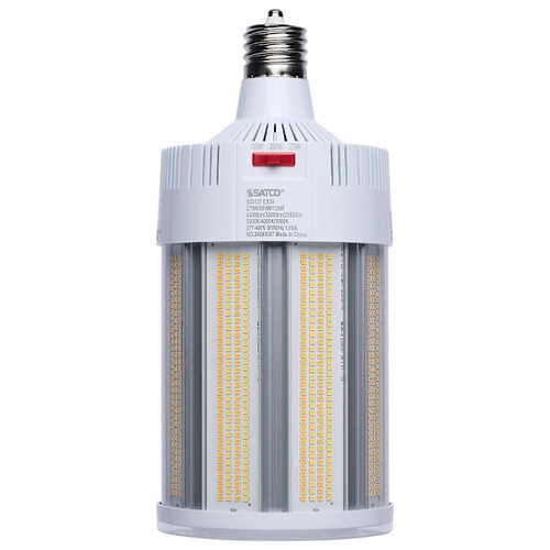 SATCO LED Corncob Bulb, Ex39 Base, 3 CCT Selectable, 277-480v, 135/200/270 Watt