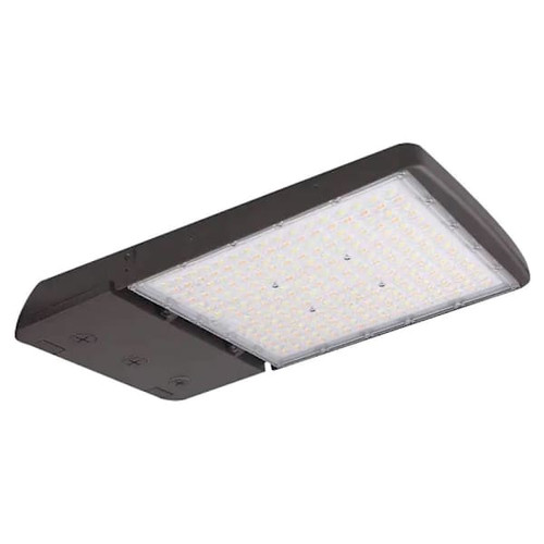 Ledone Area Light, Weather Resistant, 3 Cct, 480v, 50/80/100/150 Watts, Bronze