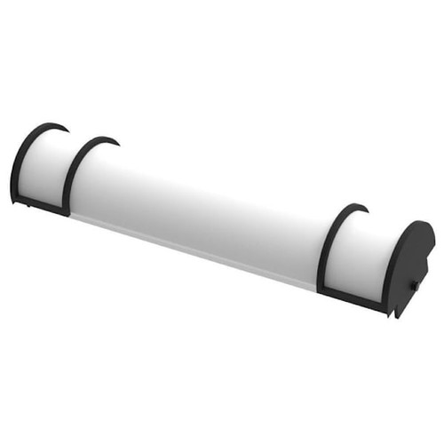 Seasons 2' LED Vanity Light Fixture, Selectable CCT And Lumens, Matte Black