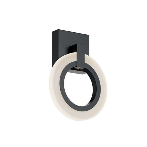 Afx Halo 11" LED Indoor Wall Sconce, 27/30/35/40/50k, Black