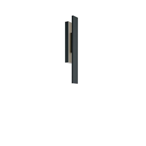 Afx Tru 24" LED Outdoor Wall Sconce, 27/30/35/40/50k, Black