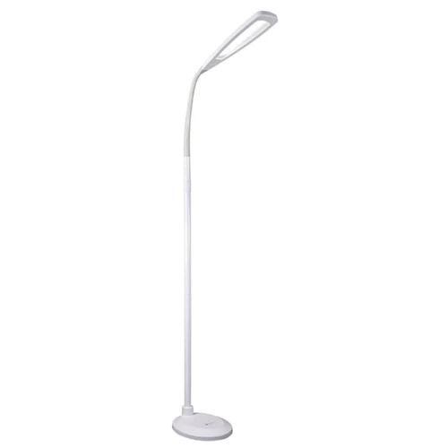 Advantus Ottlite Flex LED Natural Daylight Floor Lamp, Clearsun, White