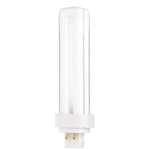 SATCO 18 Watt T4 Cfl Bulb, G24q-2 Base, 4100k, 82 Cri, Case Of 10