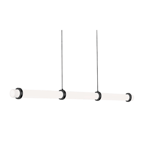 Afx Miami 48" LED Linear Pendant Black 120-277v 27/30/35/40/50k