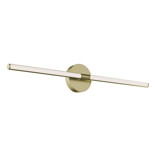 Afx Chicago 32" LED Vanity Light Antique Brass 120-277v 27/30/35/40/50k