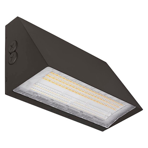 Ledvance 100w Wall Pack Cut Off Opti-Select, 30/40/50k, Bronze