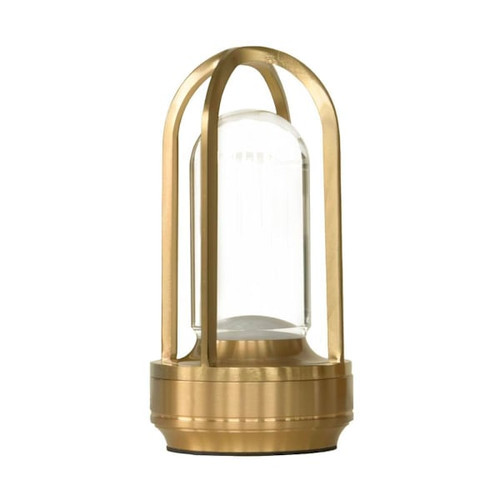 American Tack & Hardware Bristol Rechargeable Indr Otdr Table Lamp Gold