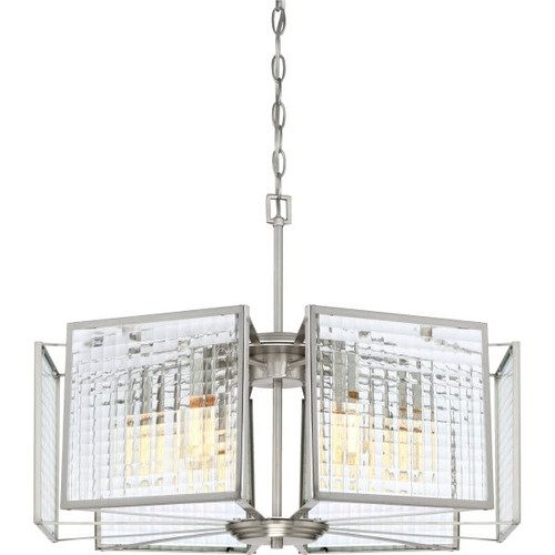 Designers Fountain Pivot 6-Light Indoor Chandelier (Glass)