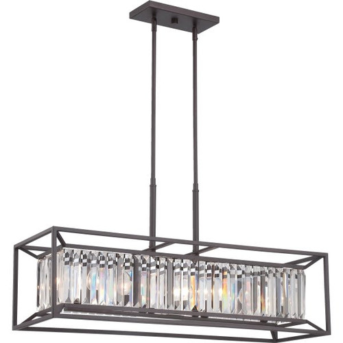 Designers Fountain Linares 4-Light Indoor Chandelier (Vintage Bronze)