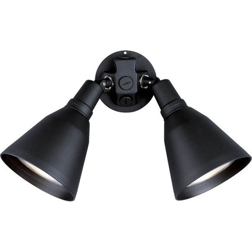 Progress Lighting Par Lampholder 11.31 In. Halogen Outdoor Wall Sconce (Black)