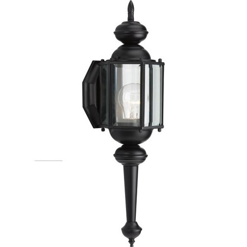 Progress Lighting Brassguard 5.38 X 18.75 In. 1-Light Outdoor Lantern (Black)