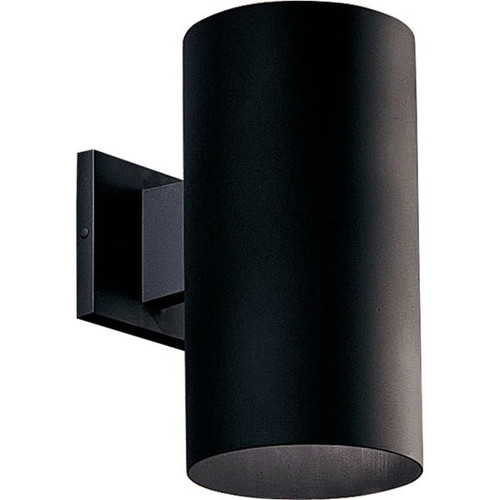 Progress Lighting Cylinder 6 X 12 In. 1-Light Outdoor Lantern (Black)