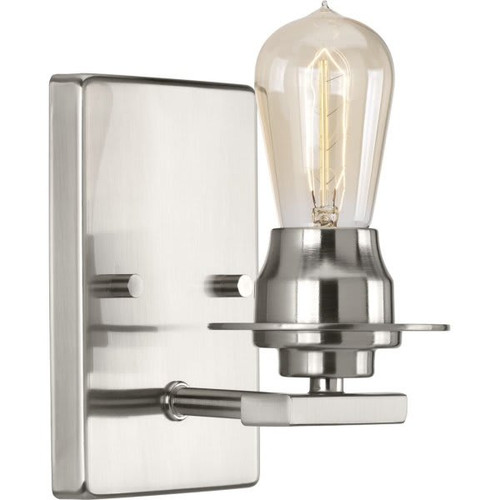 Progress Lighting Debut 4.5 In. 1-Light Incandescent Bath Vanity Fixture (Brushed Nickel)