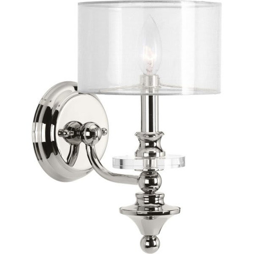 Progress Lighting Marche 6.75 In. 1-Light Incandescent Wall Sconce